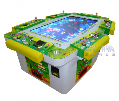 Full 6 Player Ocean King Video Redemption Arcade Game Cabinet